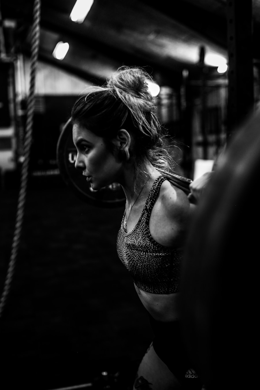 Woman Barbell